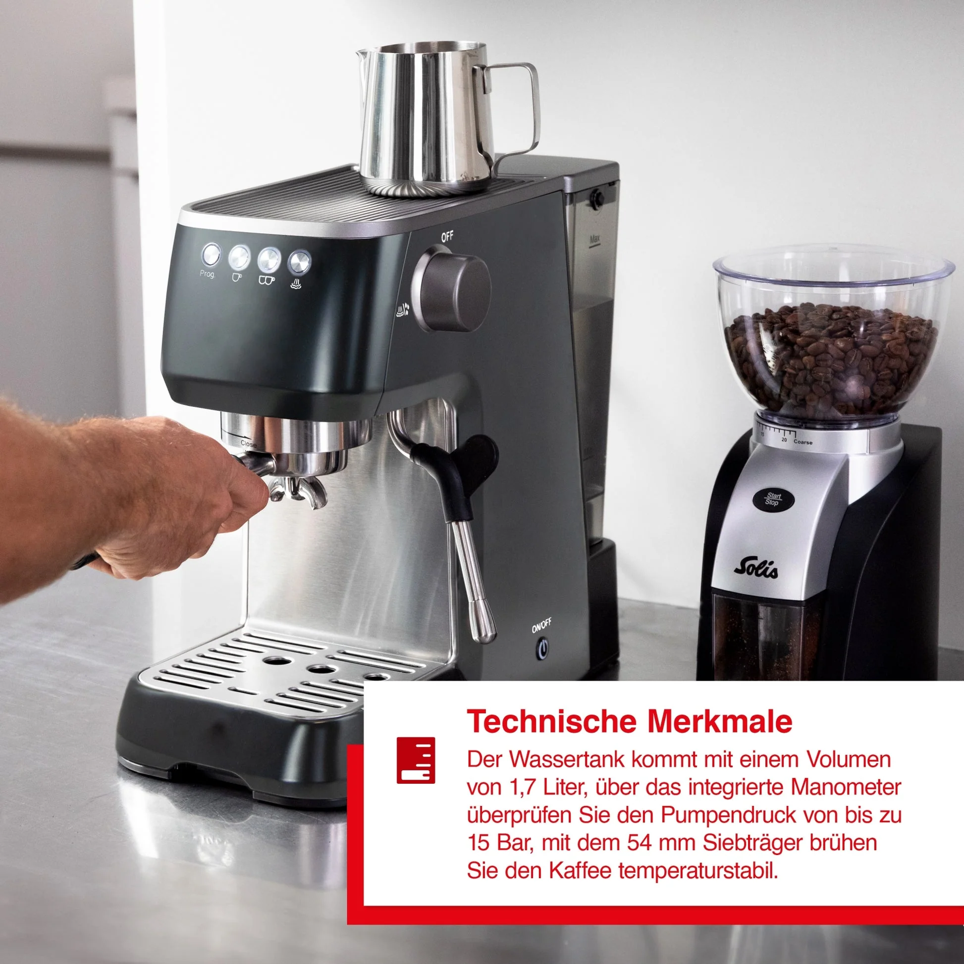 Solis Barista Perfetta Plus (Schwarz) - Image 13
