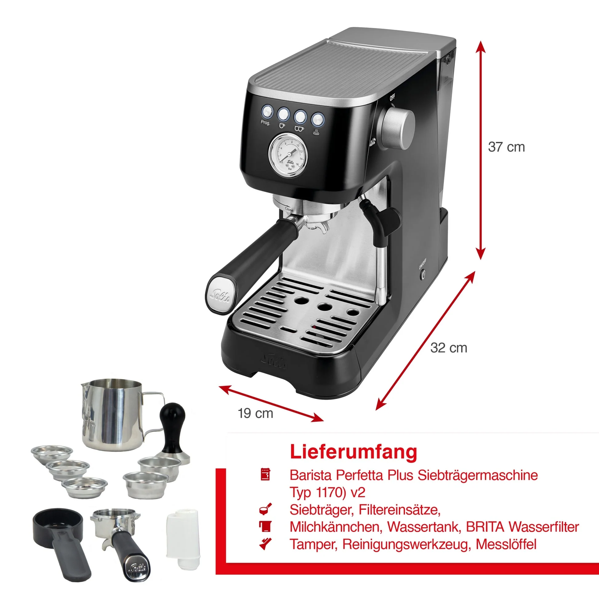 Solis Barista Perfetta Plus (Schwarz) - Image 15