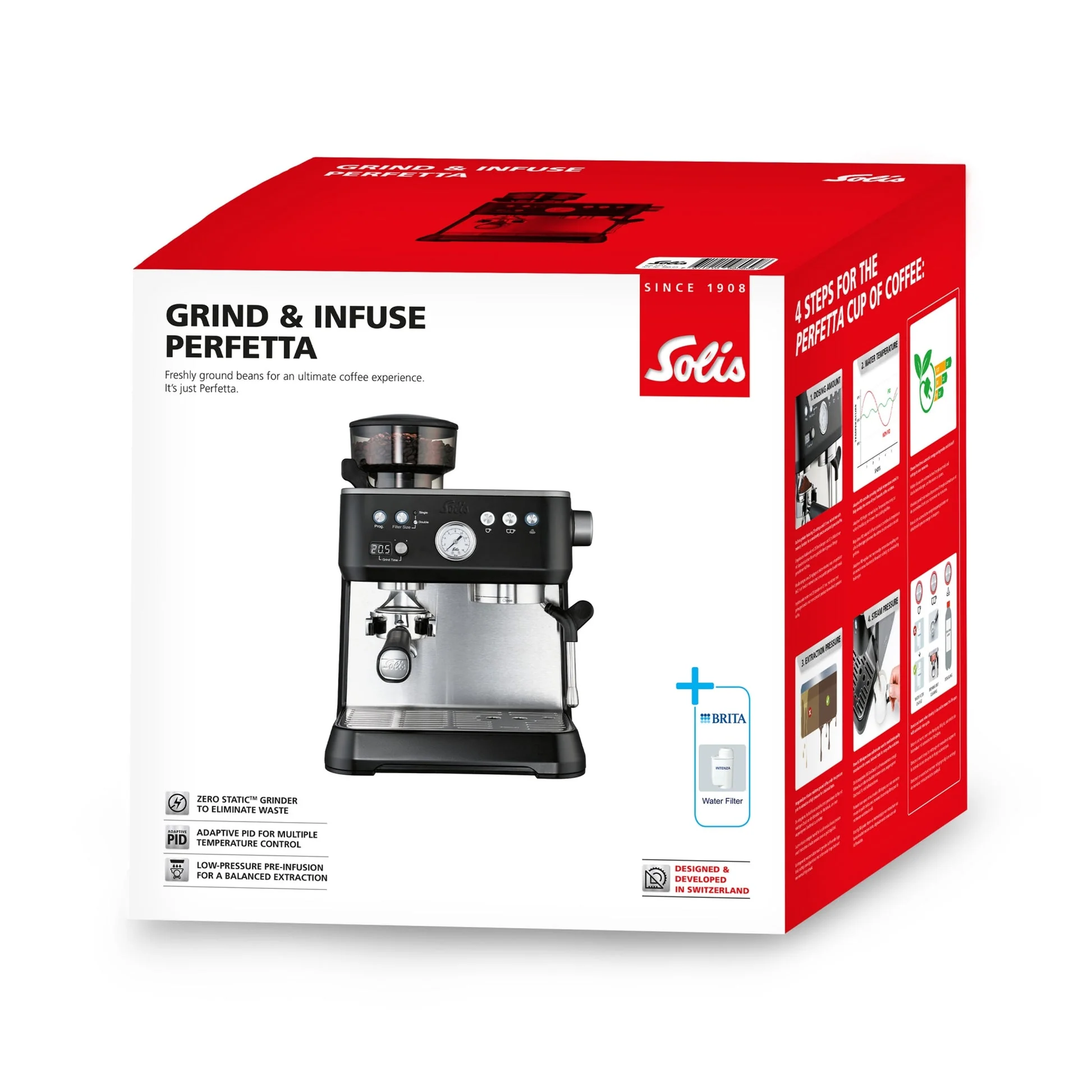 Solis Grind & Infuse Perfetta (Schwarz) - Image 16