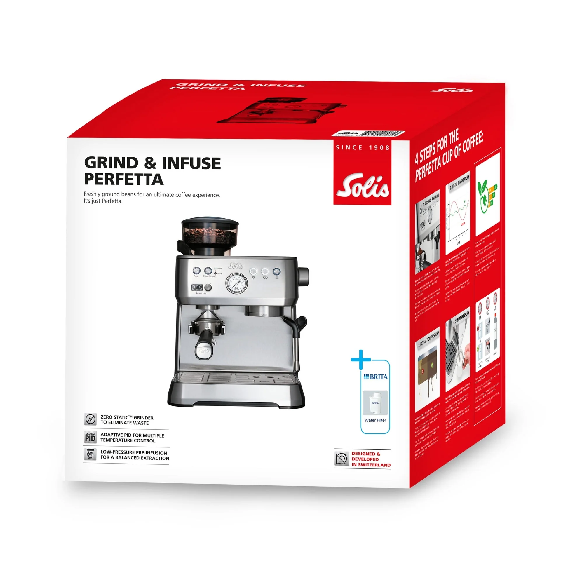 Solis Grind & Infuse Perfetta (Silber) - Image 16